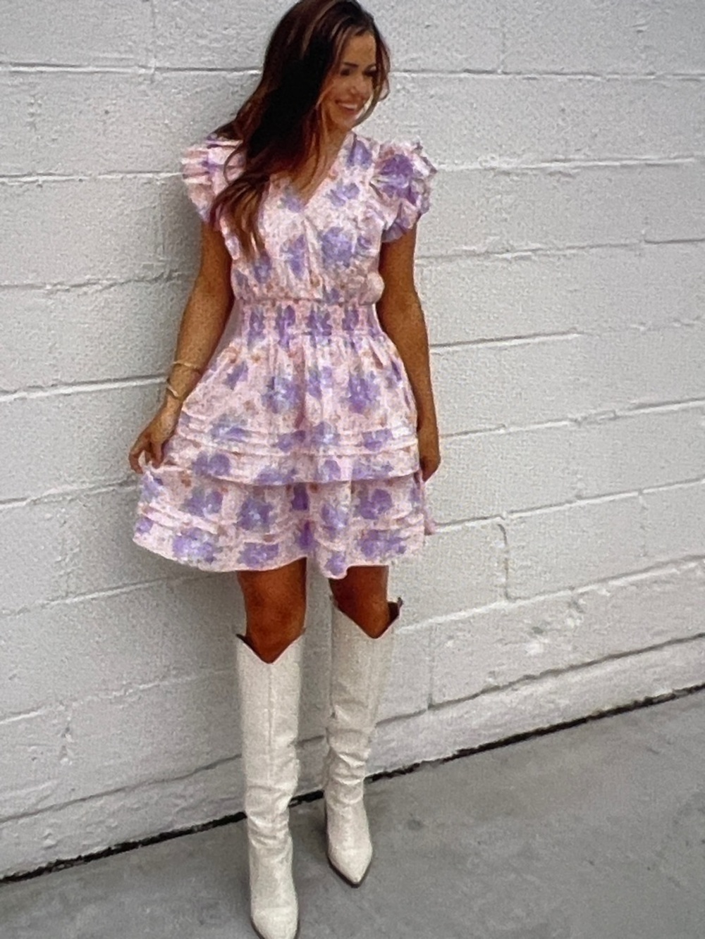 Pinch Micah Floral mini Dress